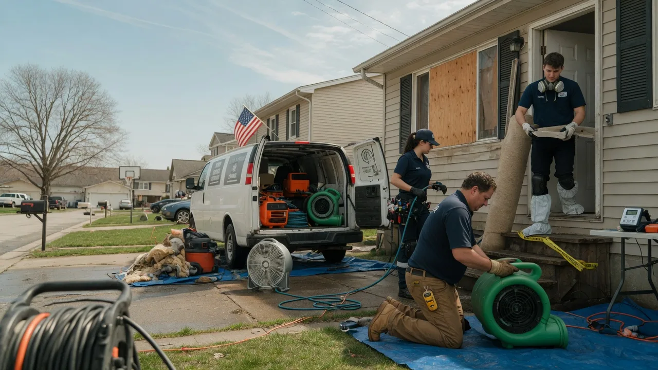 Water Damage Restoration in Washington, IN near me